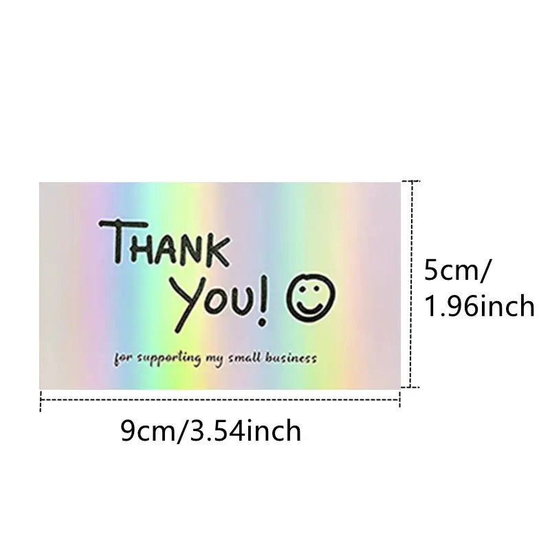 50 Sheetspack Laser Holographic Gift Card Greeting Card Gift